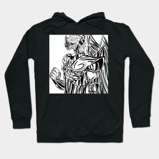 myth cloth anime sagittarius gold saint aioros ecopop art Hoodie